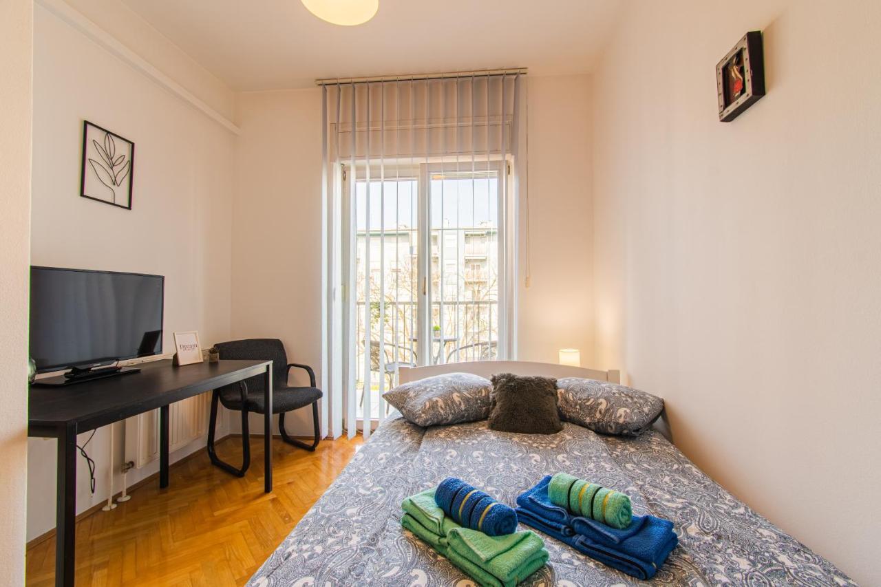 Apartament Flexible Selfcheckins 47 - Zagreb - Two Loggia - New - 3 Beedroms - 2 Wc Zewnętrze zdjęcie
